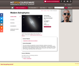 Modern Astrophysics, Spring 2006