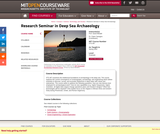 Research Seminar in Deep Sea Archaeology, Spring 2002