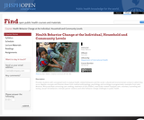 Health Behavior Change at the Individual, Household and Community Levels