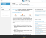 Art Appreciation and Techniques