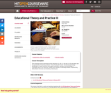 Educational Theory and Practice III, Spring 2012